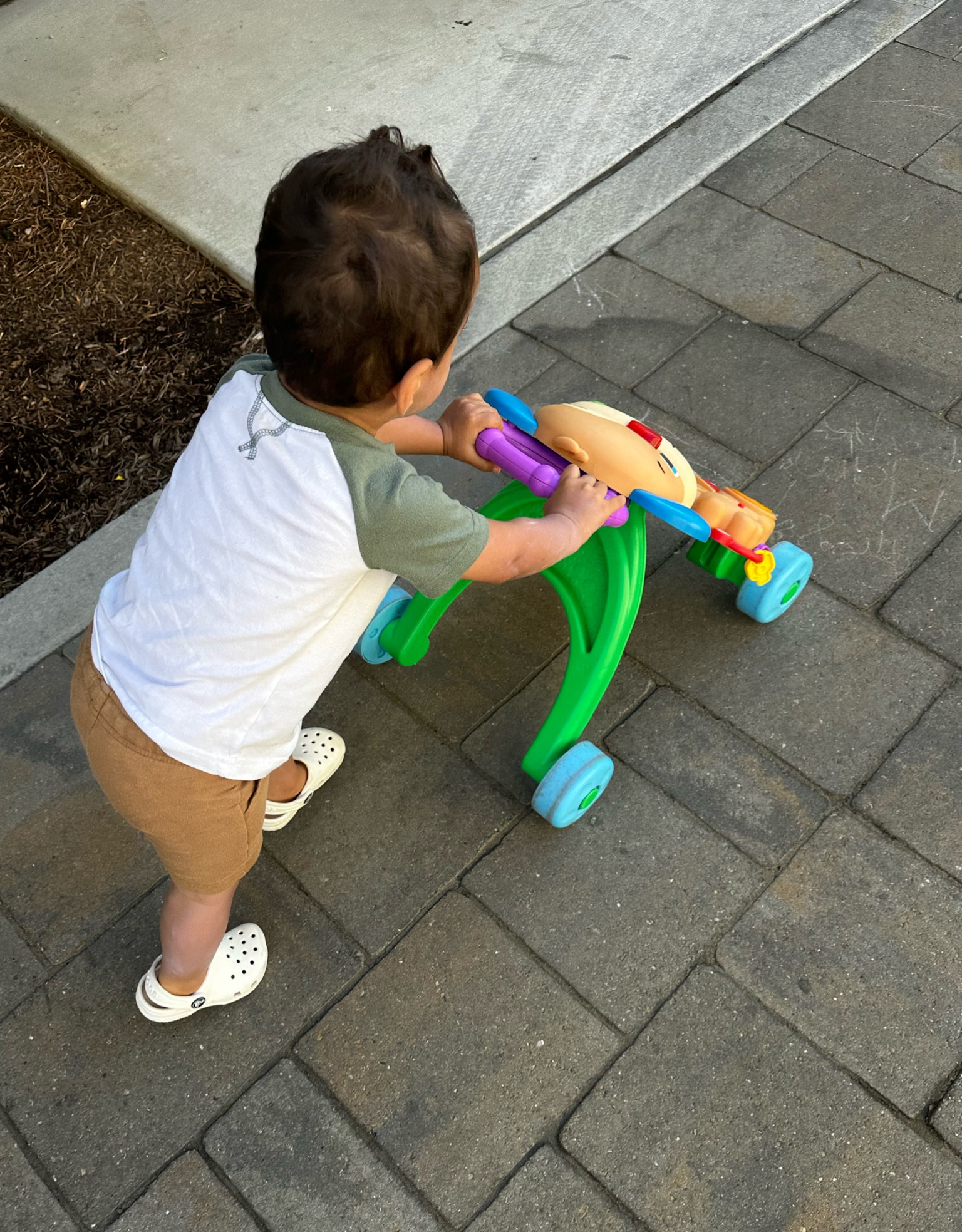 Ezra’s favorite walker made it outside today lol. Sometimes he can’t be limited 😂💁🏻‍♀️

#LTKkids #LTKbaby #LTKBacktoSchool