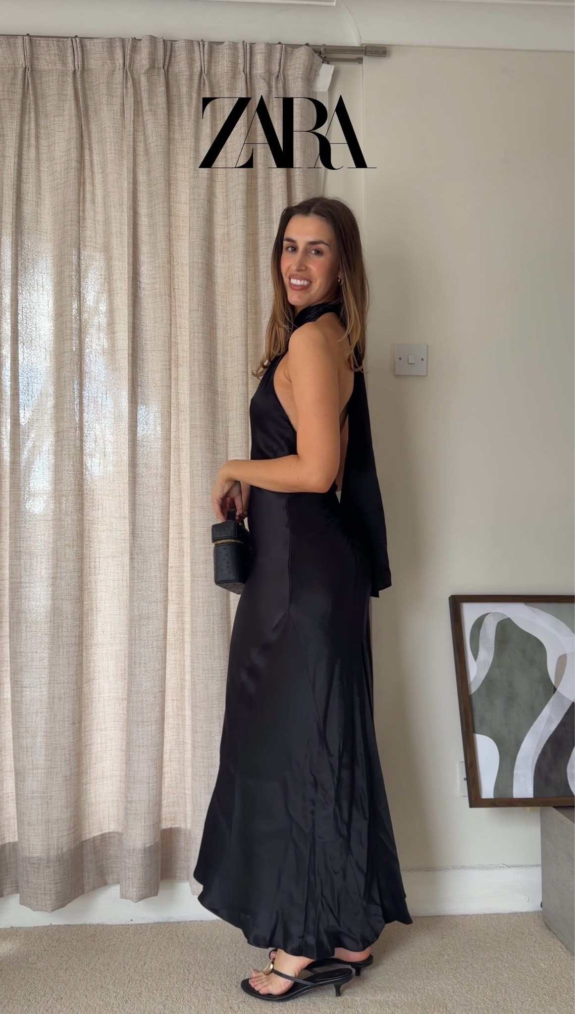 Zara black tie dress! Perfect for weddings! Black tie weddings! Wearing a size XS. Im 173cm.

#LTKdatenight #LTKwedding #LTKireland