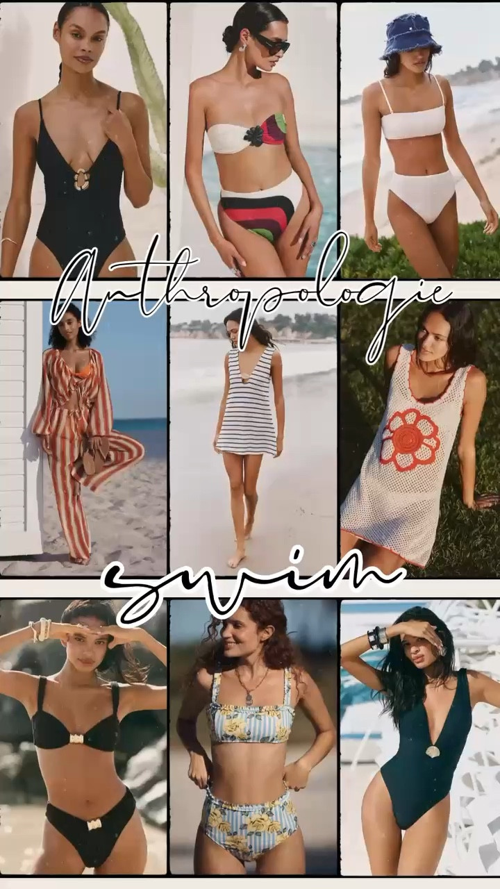 @Anthropologie swim sale! Use the code CHRISTINAT20 and get 20% off your purchase of $100 or more. 

#LTKSaleAlert #LTKTravel #LTKSwim