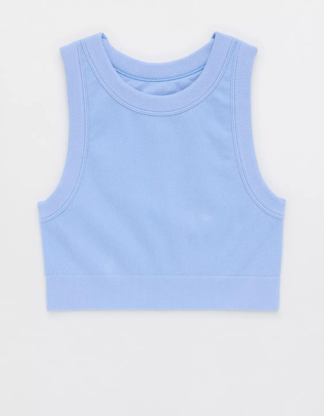 OFFLINE By Aerie Seamless High Neck Sports Bra | American Eagle Outfitters (US & CA)