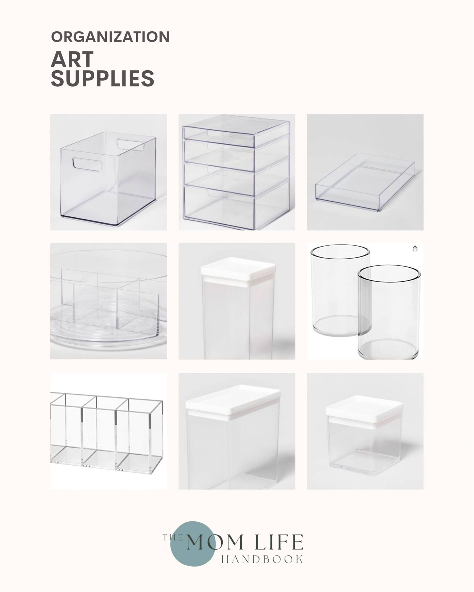 I’m sharing all the containers I used to organize the kids’ art supplies.  As a teacher, so can’t stress enough the value of your kids being able to see what is in your storage containers so clear not only looks clean but is also so functional!

#LTKhome #LTKfamily #LTKkids