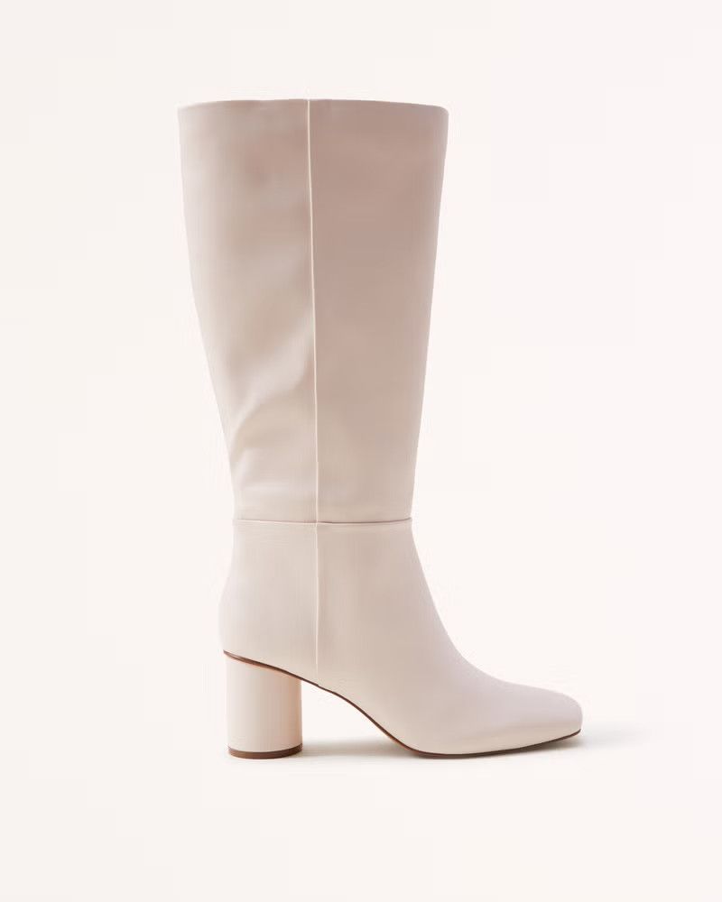 Women's Tall Heeled Boot | Women's Shoes | Abercrombie  | Abercrombie & Fitch (US)