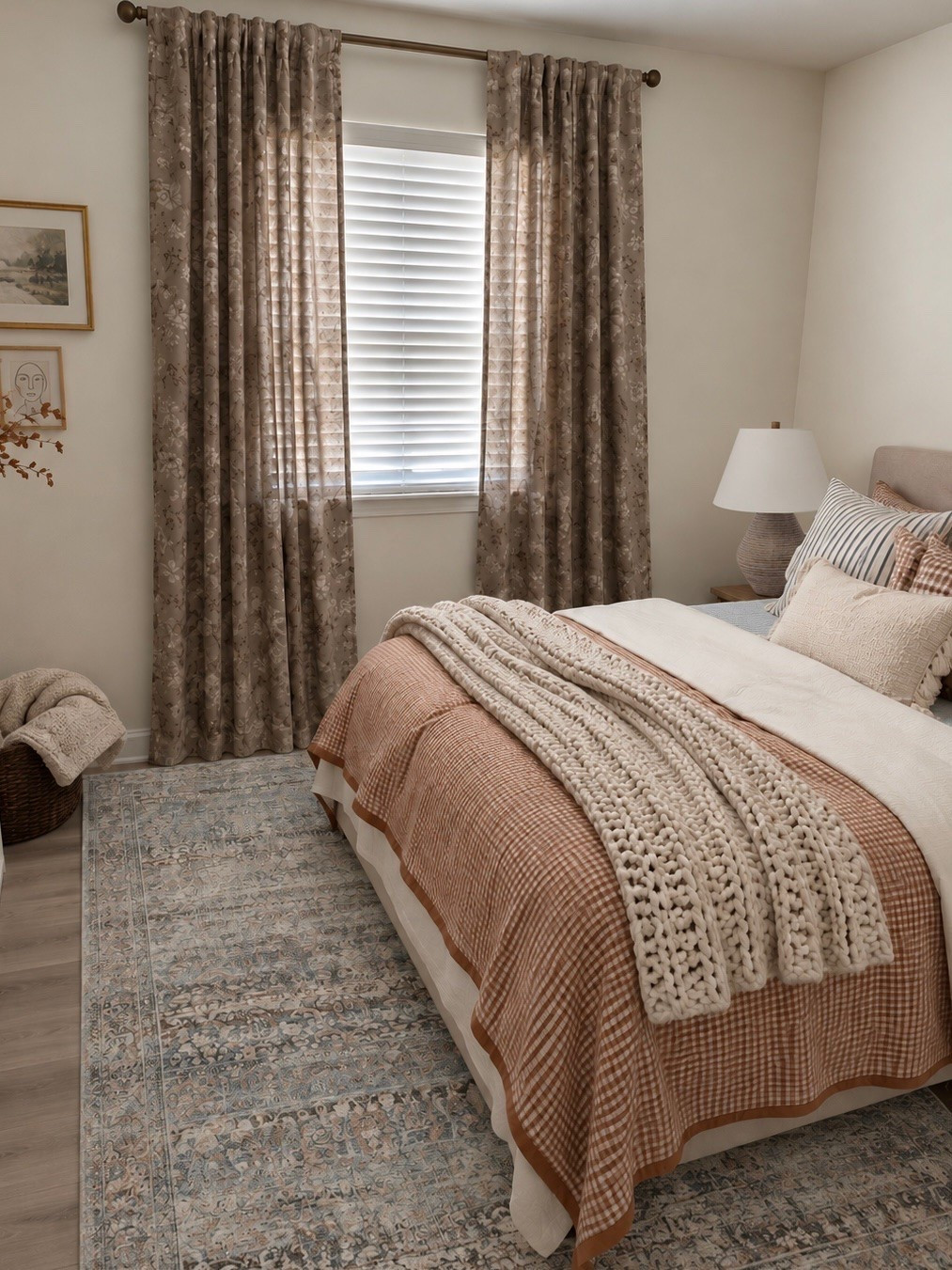 New drapery in the guest bedroom to welcome in the fall vibes 🤎

#LTKmorningroutine #LTKHome #LTKSaleAlert