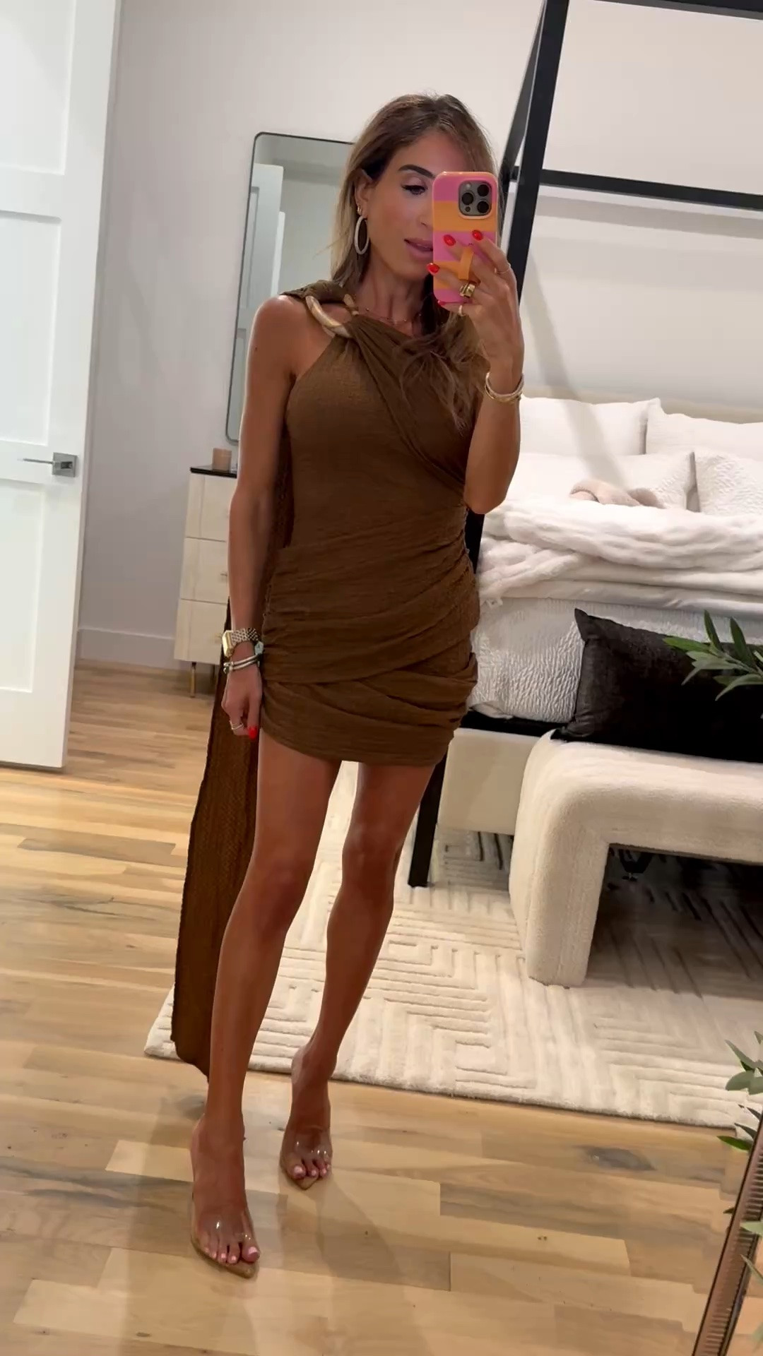 Stunning wedding guest dress you can wear for date night too wearing size xs

#LTKWedding