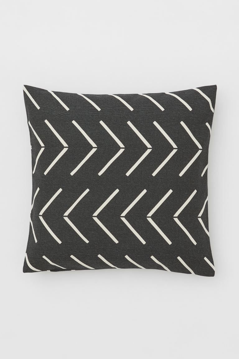 Cotton Canvas Cushion Cover | H&M (US)