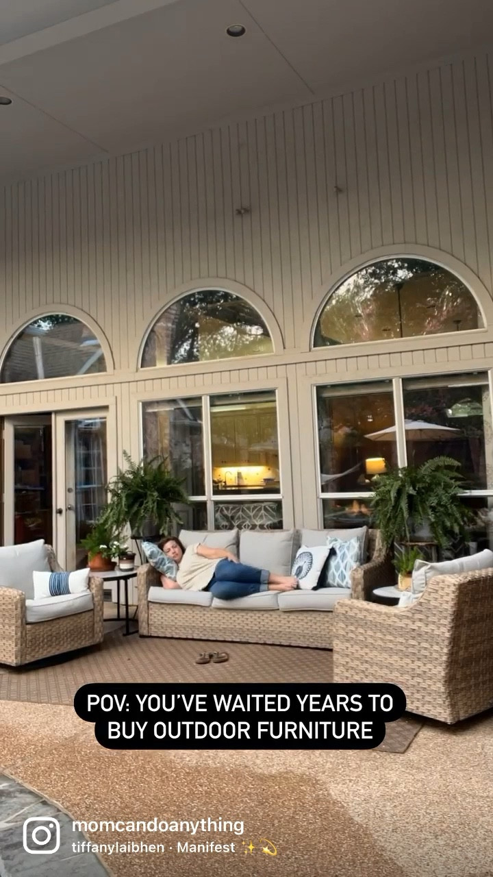 I have loved this outdoor furniture set since we got it about a year ago.  It’s held up beautifully!  

#LTKFind #LTKSeasonal #LTKhome