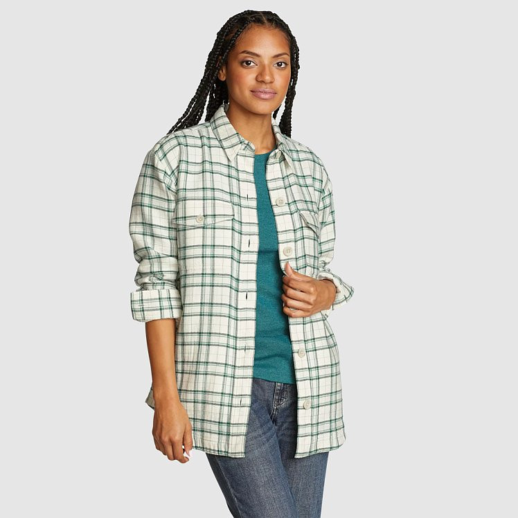 Women's Thermal Bonded Shirt Jacket | Eddie Bauer, LLC