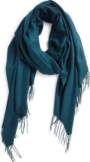 Nordstrom Tissue Weight Wool & Cashmere Scarf | Nordstrom | Nordstrom