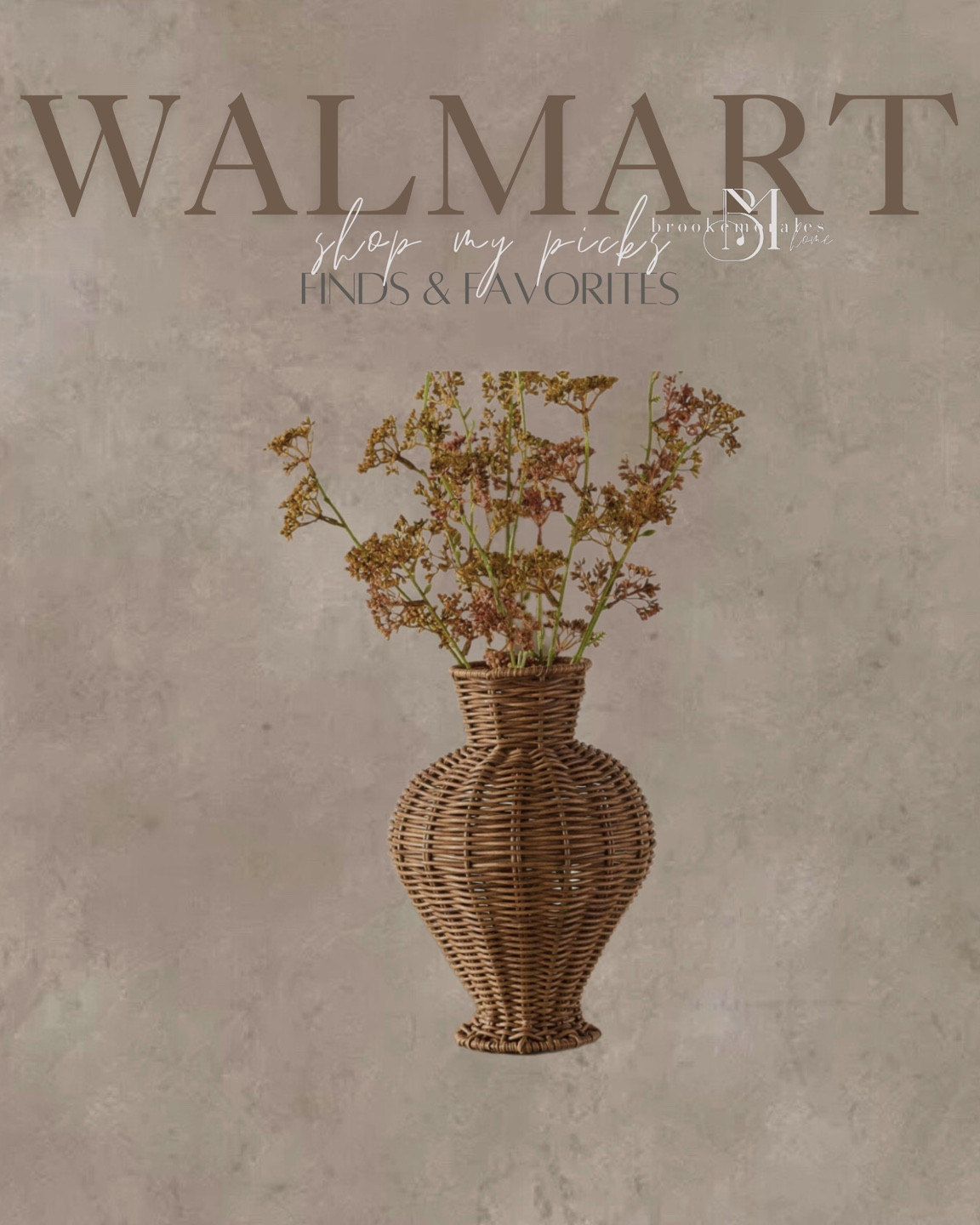 This adorable rattan vase is only $15! BACK IN STOCK 🤎

#LTKStyleTip #LTKSaleAlert #LTKHome