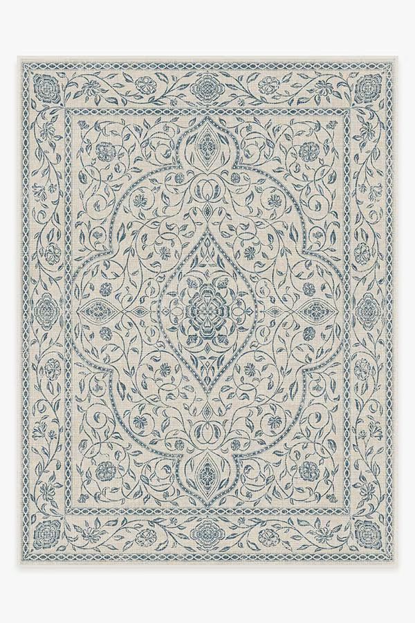 Vianna Blue & Ivory Rug | Ruggable | Ruggable