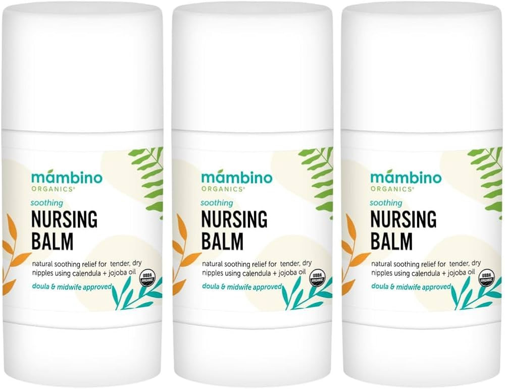 Mambino Organics Calendula Nursing Balm, Calendula - Olive.63 Ounces (3 Pack) | Amazon (US)
