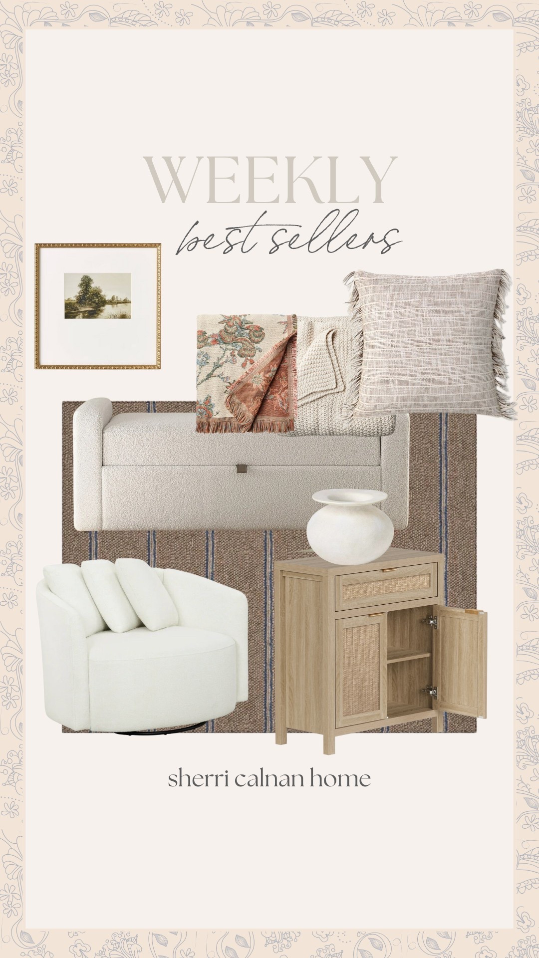 Weekly Best Sellers!

trending home finds  home decor  neutral home decor  coastal style  coastal home finds  stangandcoo

#LTKSeasonal #LTKStyleTip #LTKHome