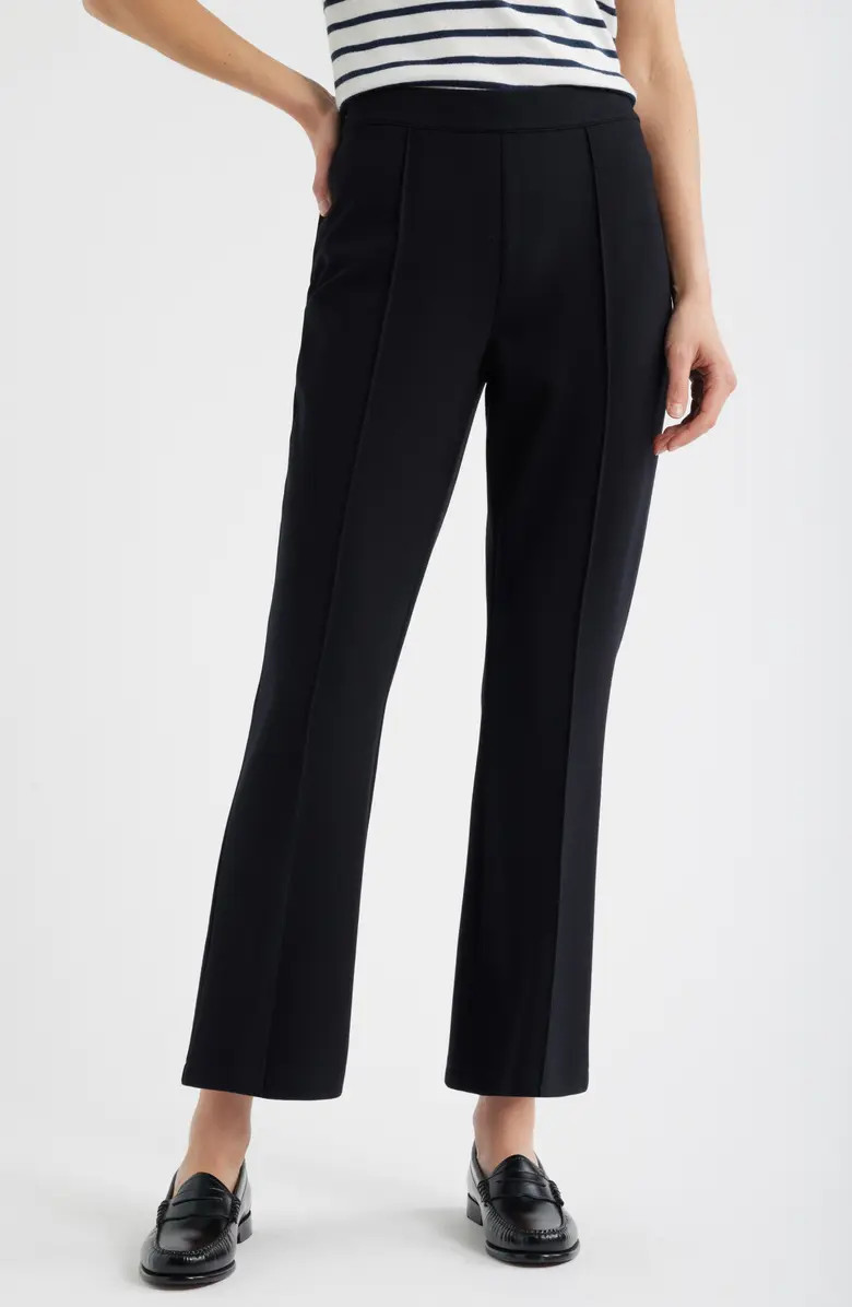 Pull-On Stretch Ponte Kick Flare Leg Pants | Nordstrom