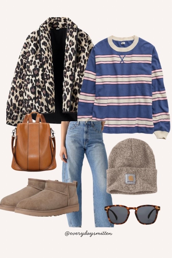 Cutest winter outfit with this aerie stripe sweater! 

#LTKmomlife #LTKdayinmylife #LTKootd