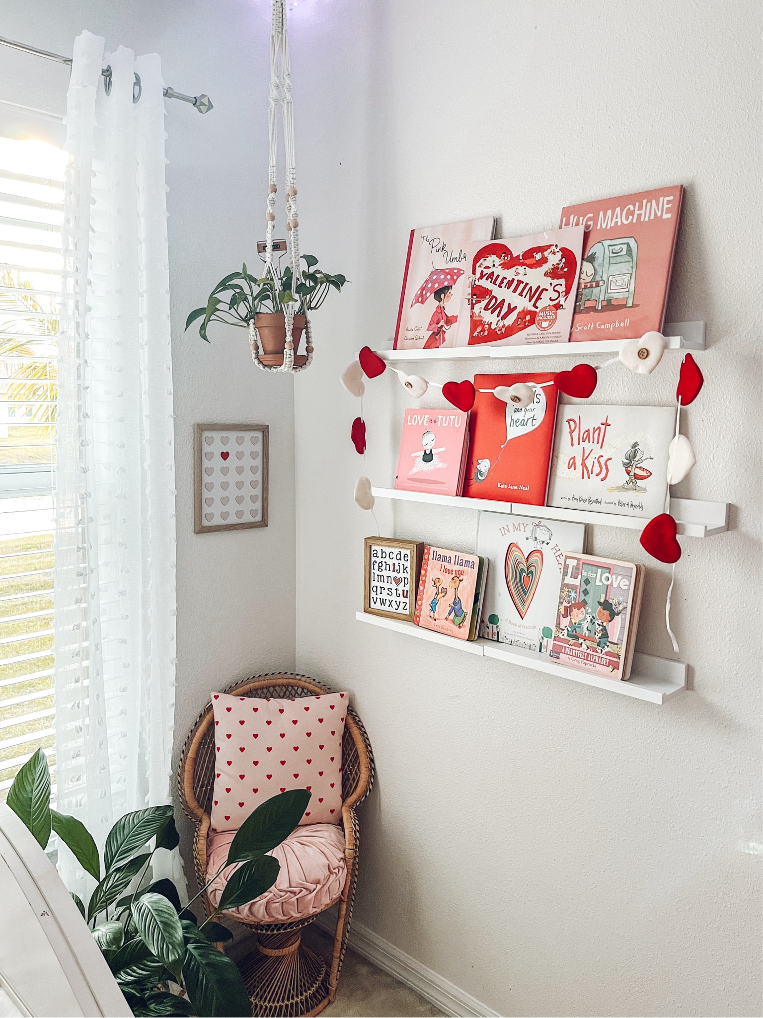 My daughter favorite little reading corner. Just finished decorating it for Valentines with our favorite Vday book. 

#LTKkids #LTKhome #LTKSeasonal