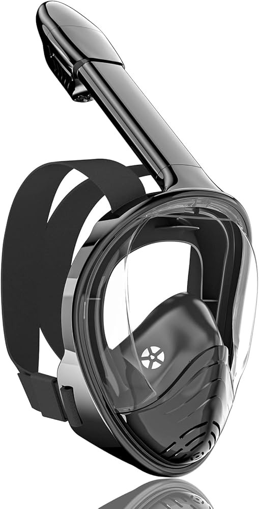 QingSong Full Face Snorkel Mask for Adults & Kids, Snorkeling Gear with Camera Mount, 180 Degree ... | Amazon (US)