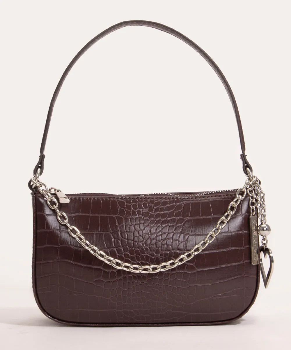 bolsa baguete surreal são Paulo marrom | C&A (BR)