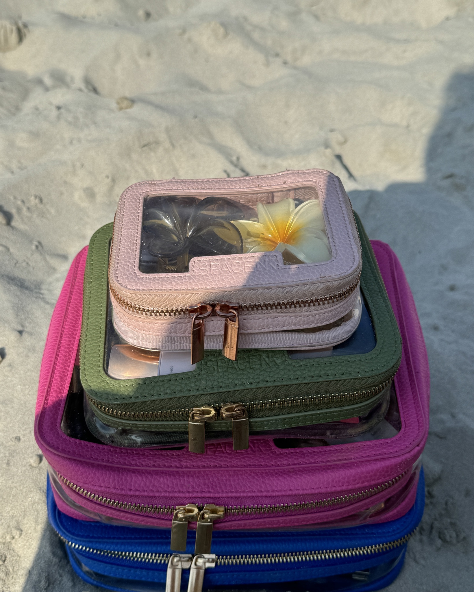 20% off my favourite makeup bags - they fit so much and easy to clean. Mini, medium and large ✨