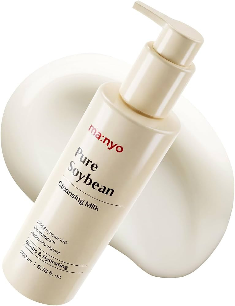 MANYO Pure Soybean Cleansing Milk, Hydrating Facial Milky Cleanser for Skin Barrier Repair, Hydra... | Amazon (US)