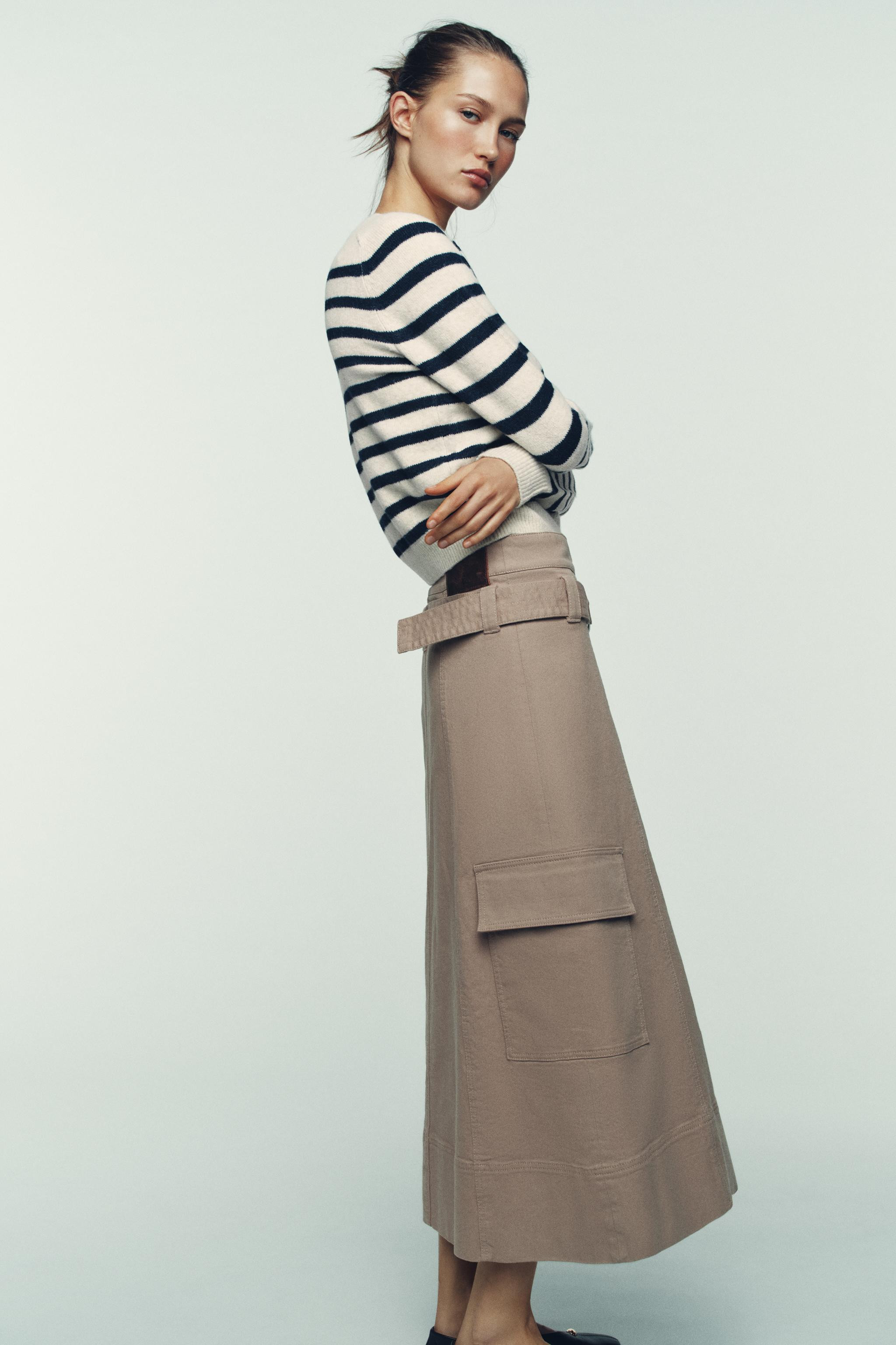 STRIPED KNIT JUMPER | Zara US