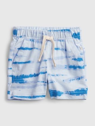 Baby 100% Organic Cotton Mix and Match Stripe Pull-On Shorts | Gap (US)
