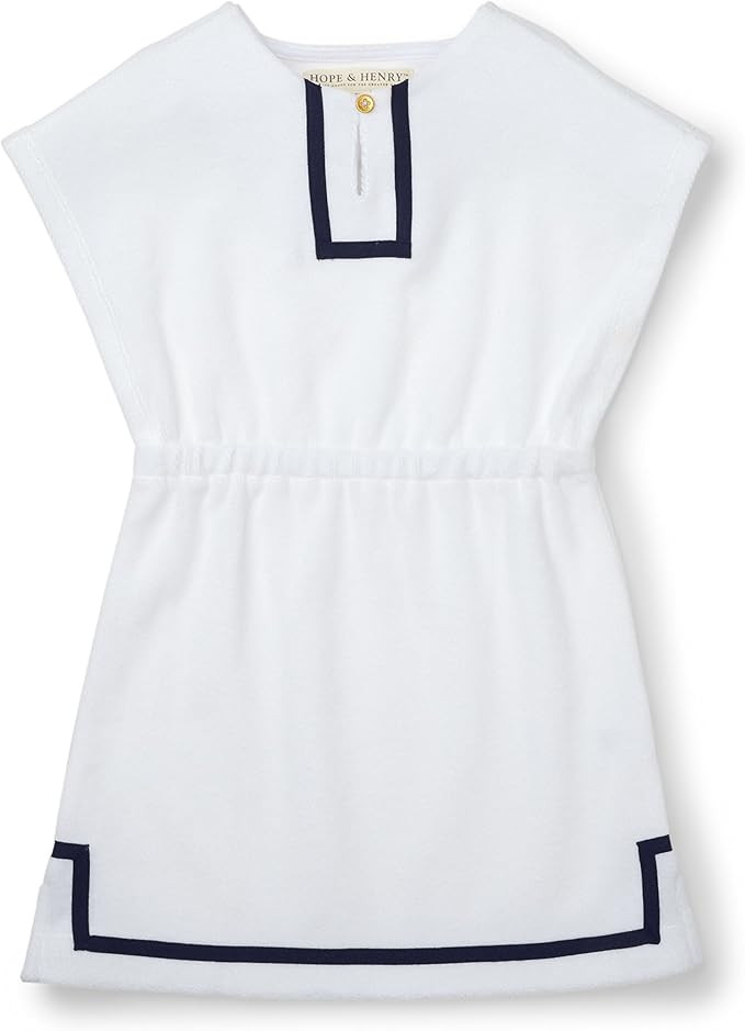 Hope and Henry Girls' Terry Dress and Swim Cover-Up | Amazon (US)