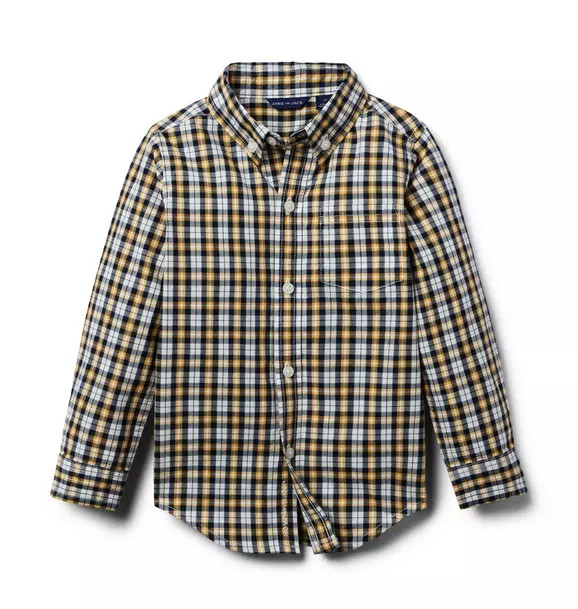 Plaid Poplin Shirt | Janie and Jack