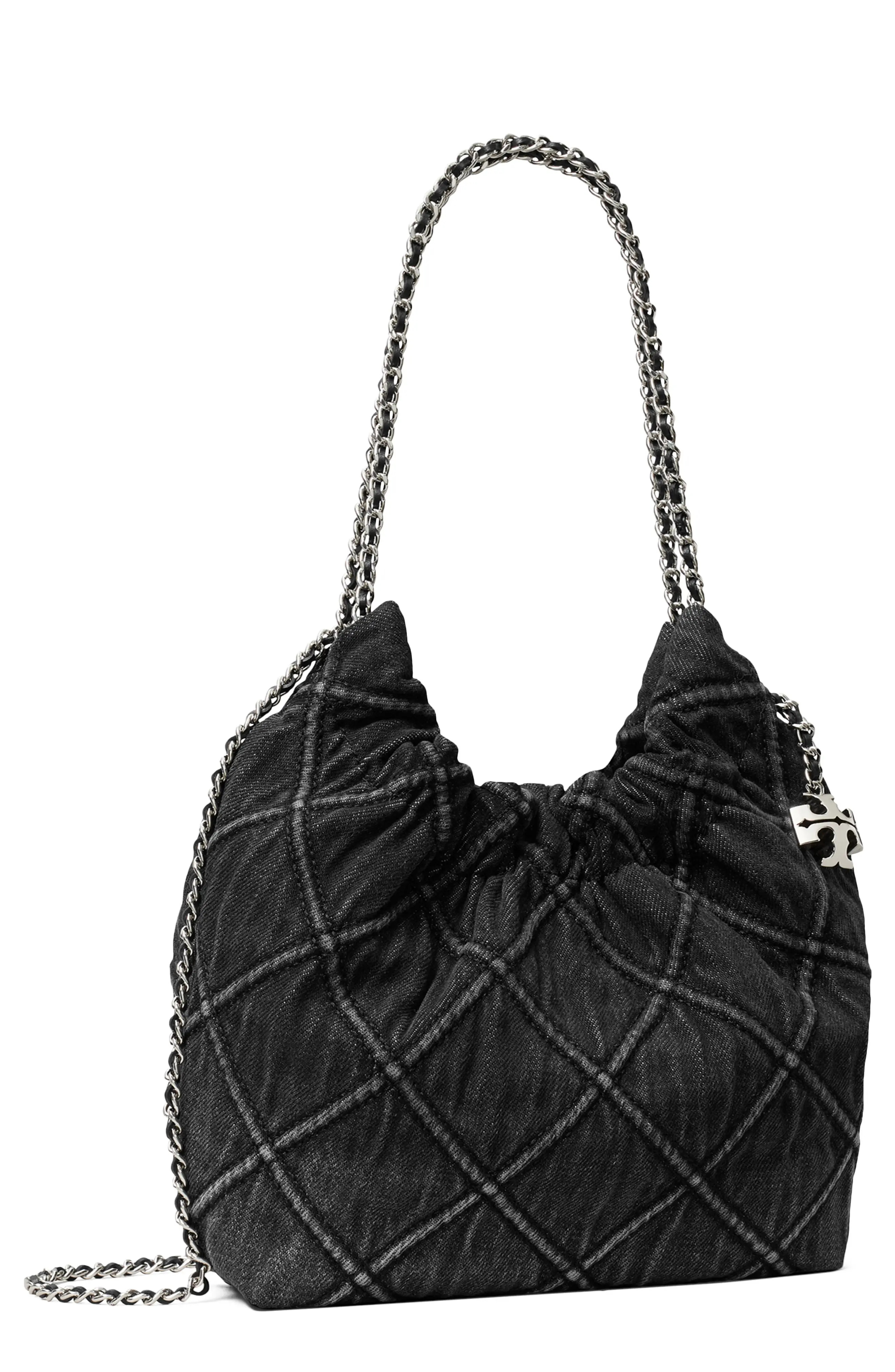 Mini Fleming Quilted Denim Hobo Bag (Women) | Nordstrom | Nordstrom