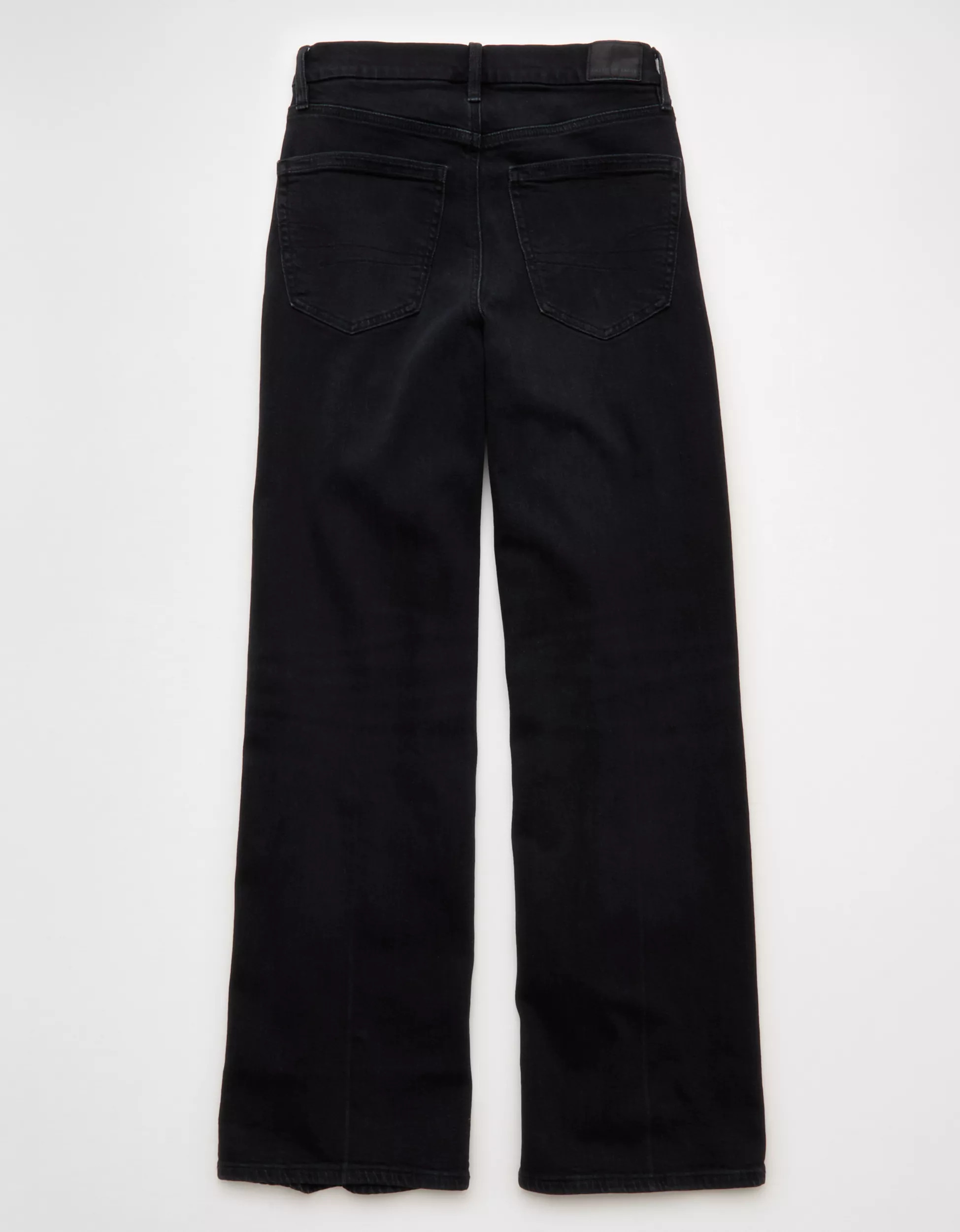 AE Strigid Curvy Super High-Waisted Baggy Straight Jean | American Eagle Outfitters (US & CA)
