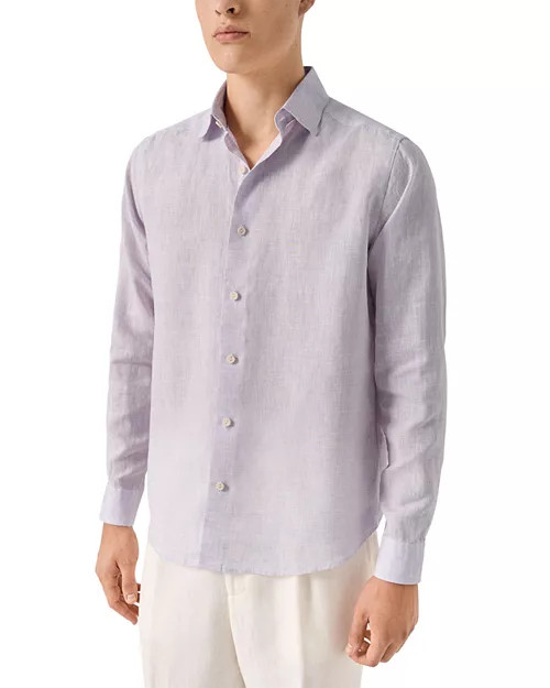Eton Linen Dress Shirt | Bloomingdale's Men | Bloomingdale's (US)