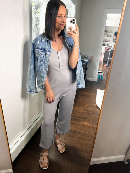 Casual jumpsuit perfect for the summer! Petite friendly! Wearing a small. 

#LTKunder50 #LTKsalealert #LTKstyletip