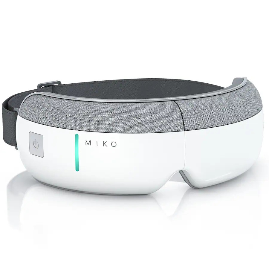 Miko - Gaze Eye Massager with Heat, Bluetooth Music, 4 Massage Modes, 4 Intensities, Ergonomic Fi... | Best Buy U.S.