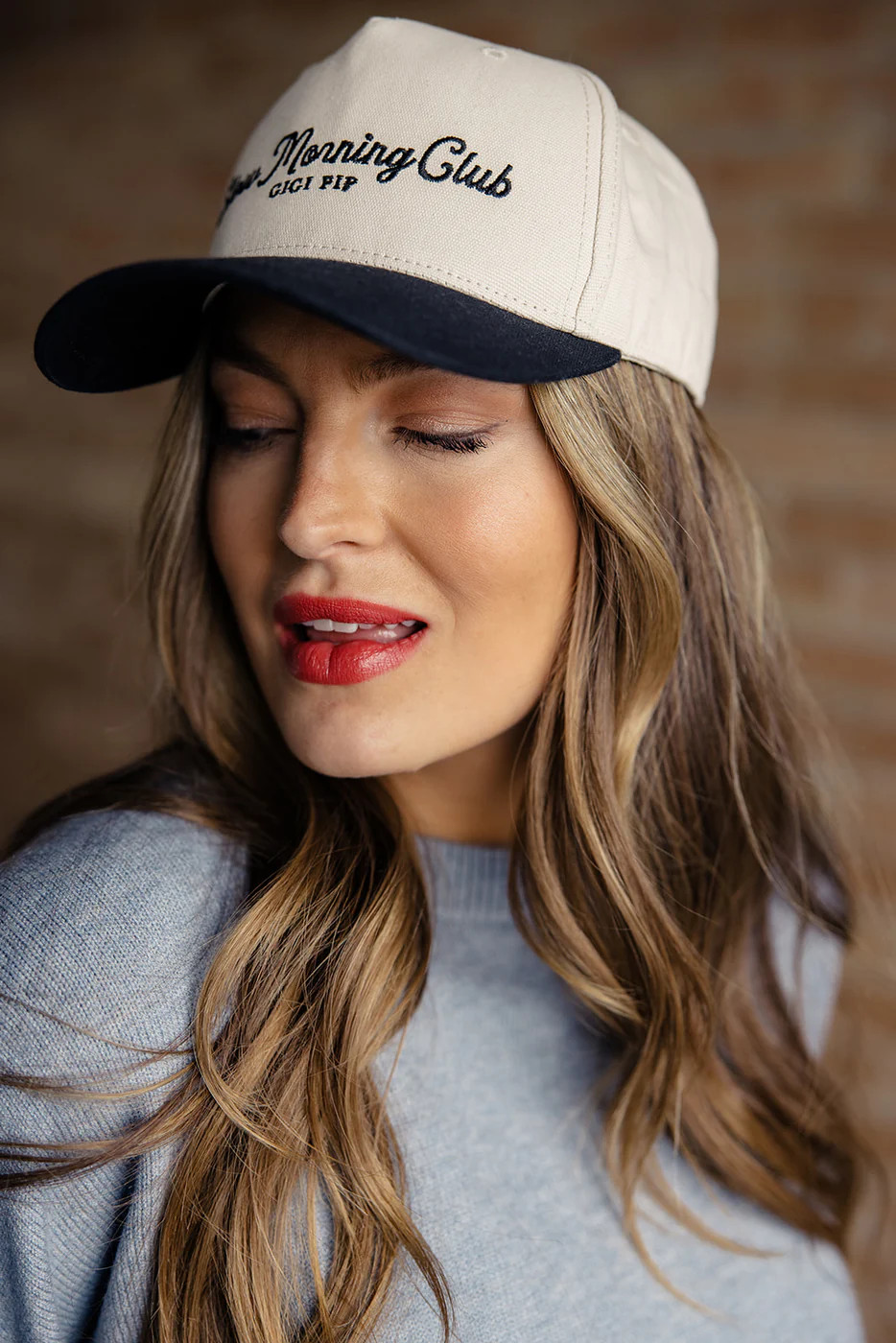 Slow Morning Club Canvas Trucker Hat | Roolee