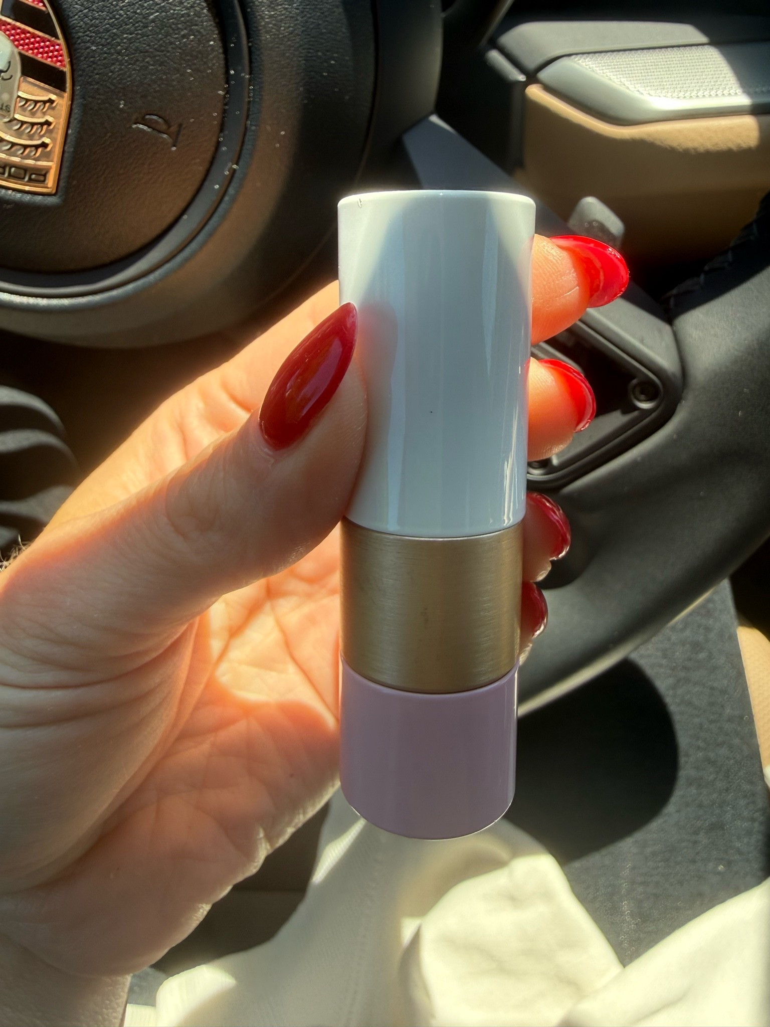 Love love love this lip balm- it moisturizes your lips and gives a subtle pink tint