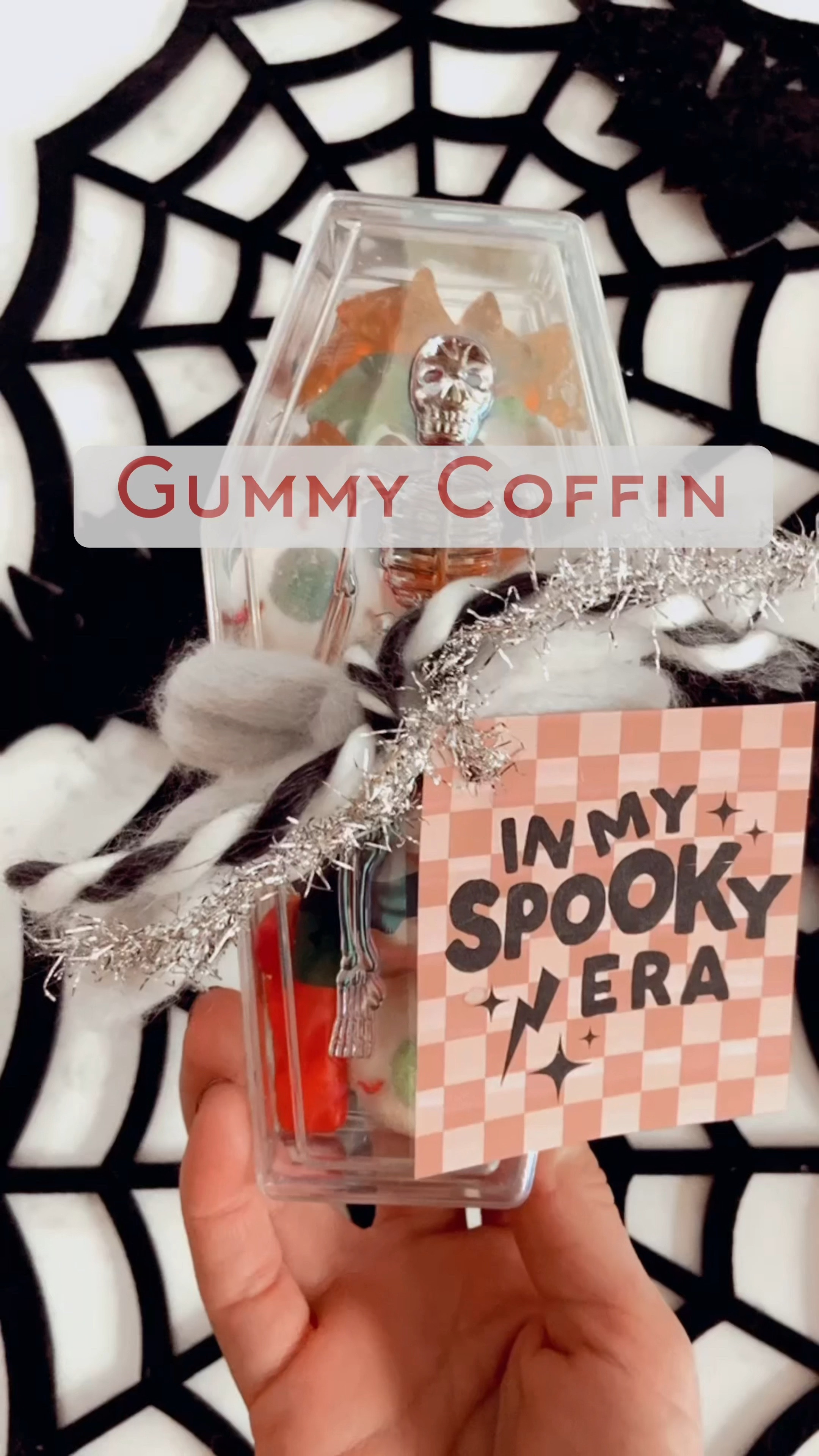 Gummy Coffin 💀Halloween Candy; Halloween Charcuterie; Kids Halloween; Boo Basket; Halloween Printables 