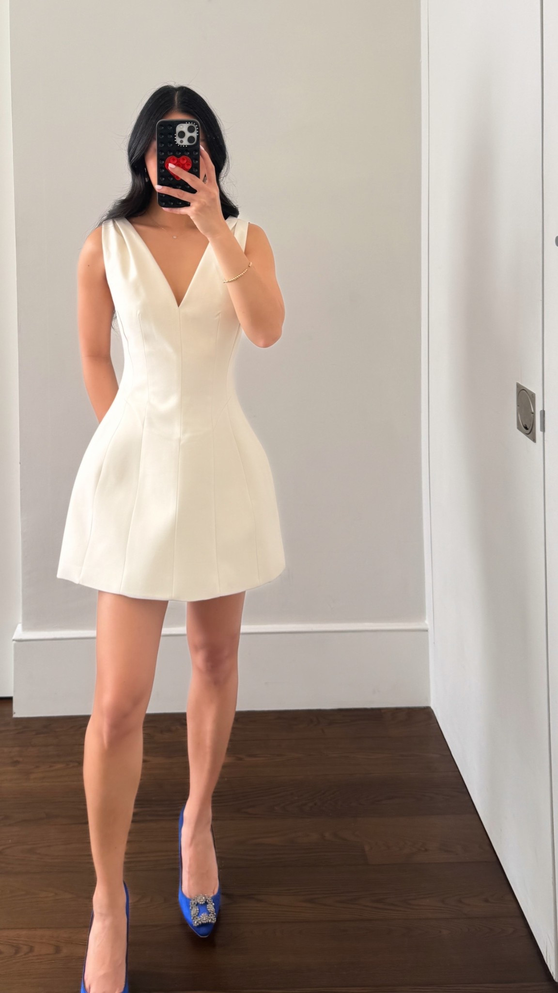 ATTN BRIDES!!! The structure of this dress is soooo good!! Love this for a simple summer white dress for dinner or would be perfect for my brides! 

I took this dress in a XS! 

#LTKFindsUnder100 #LTKSeasonal #LTKWedding