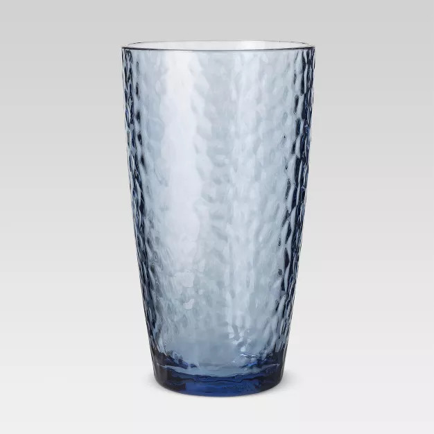 Plastic Textured Tall Tumbler 18oz Blue - Threshold™ | Target