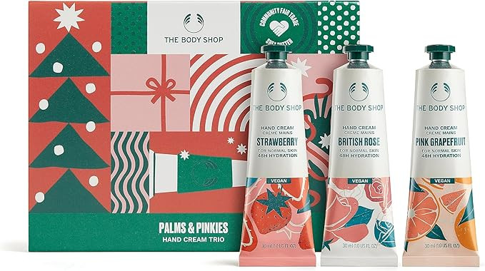The Body Shop Hand Cream Trio, 3-Piece Holiday 3-Piece Gift Set | Amazon (CA)