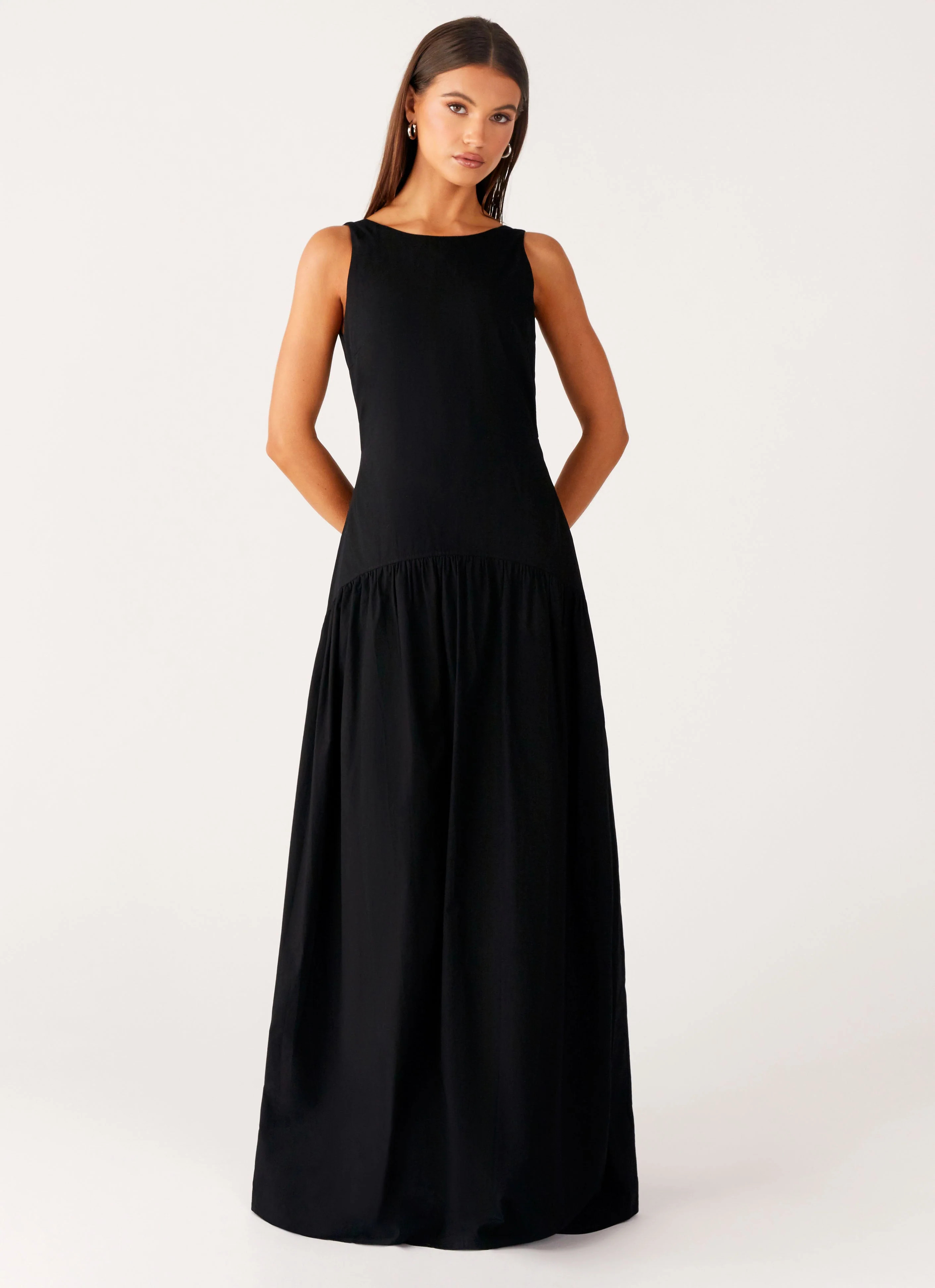Morena Maxi Dress - Black | Peppermayo (Global)
