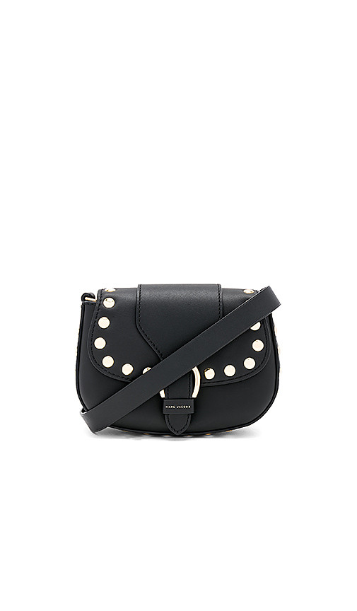 Marc Jacobs Small Studded Navigator Bag in Black. | Revolve Clothing