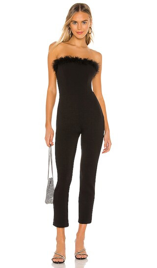Demi Jumpsuit in Black | Revolve Clothing (Global)
