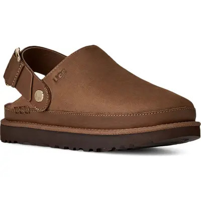 UGG(r) Goldenstar Villa Clog in Mustard Seed at Nordstrom, Size 10 | Nordstrom