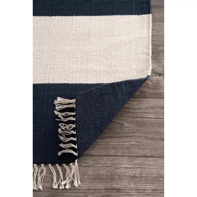 nuLOOM Ashlee Striped Flatweave Area Rug | Target