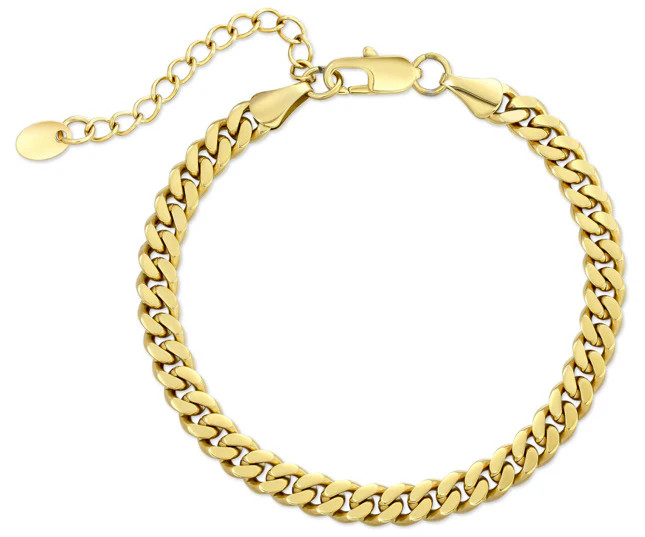 Lux Cuban Anklet | Garnished in Gold