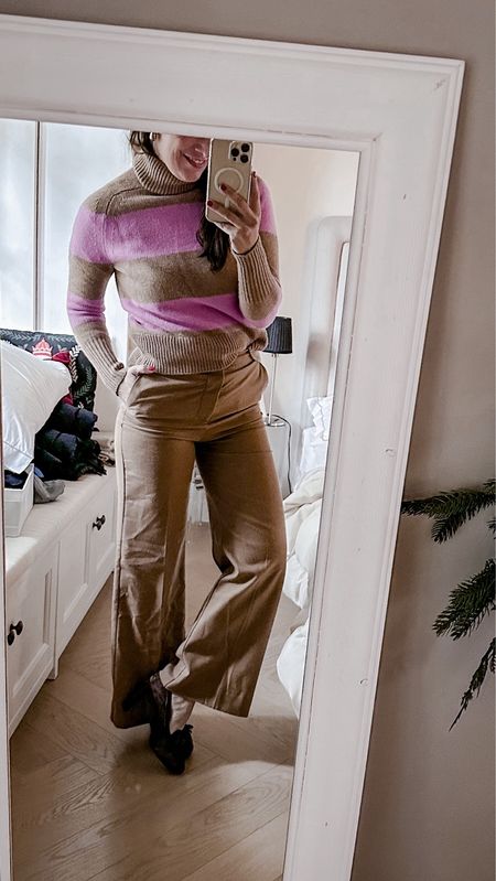 Camel & Pink. Old jcrew sweater that I still love every year. Linking to similar color in two different styles  
Cos’è che adoro: quegli abbinamenti che sembrano classici ma hanno un tocco sfizioso. 
#ltkgift


#LTKworkwear #LTKover40 #LTKstyletip