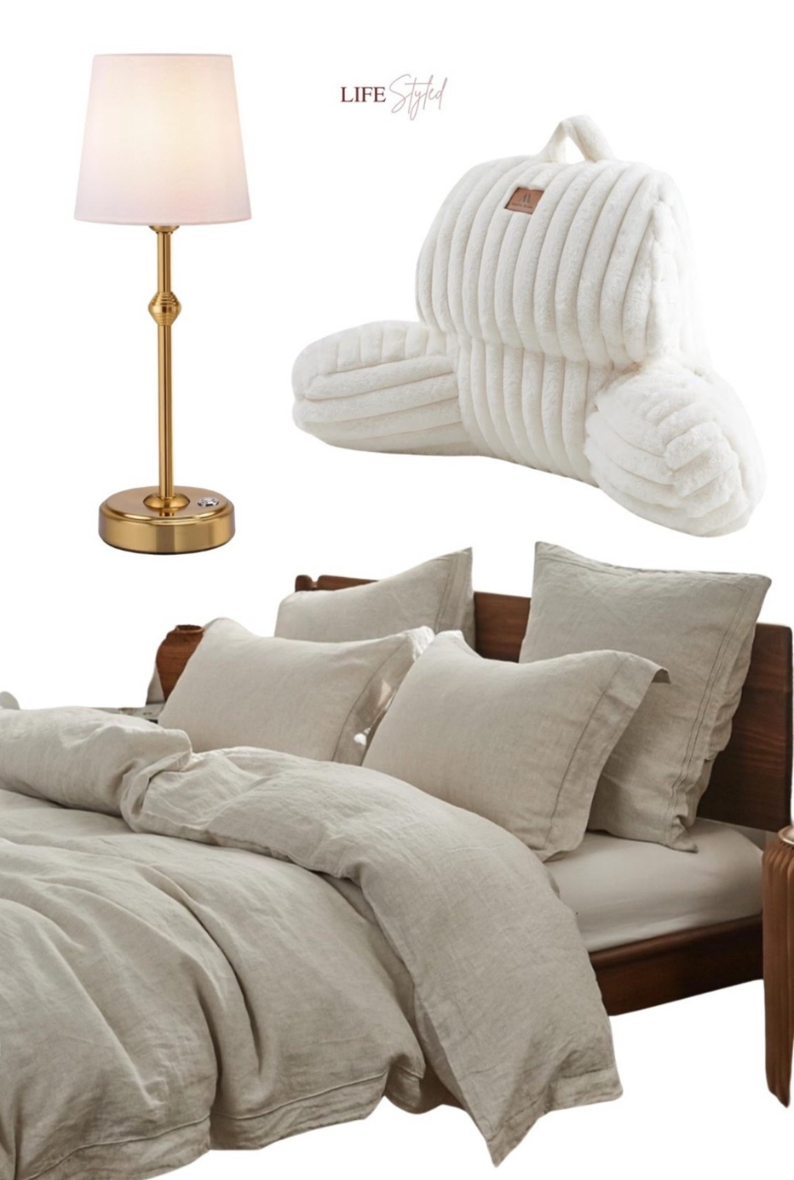 ✨ Christmas morning energy, all in one!

Soft linen duvet, cozy faux fur reading pillow, and a portable LED lamp that goes anywhere—these little luxuries are giving all the holiday vibes. Perfect for gifting or treating yourself early! 🎄💛

This Black Friday + Cyber Monday vibe? It’s giving Christmas gift SERVE 💥🧑‍🎄✨.

#LTKGiftGuide #LTKCyberWeek #LTKHome