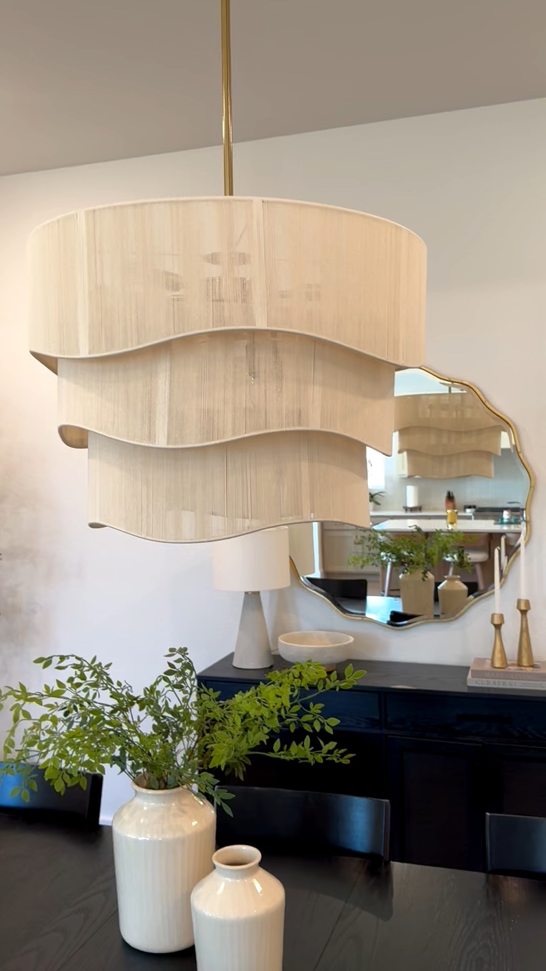 Loving this stunning dining room light fixture! Makes such a statement! 😍

#LTKHome