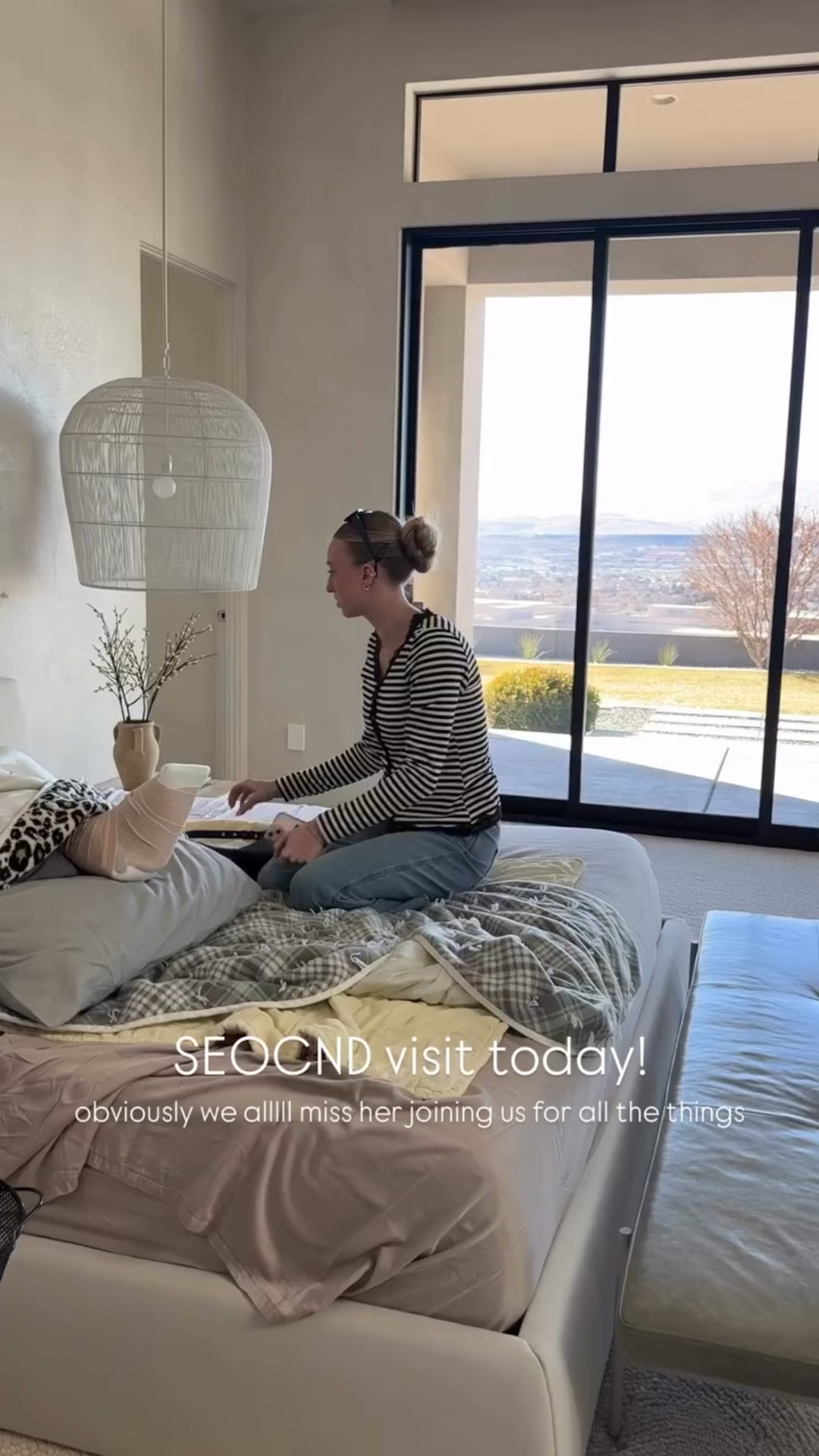 SEOCND visit today!  obviously we alllll miss her joining us for all the things