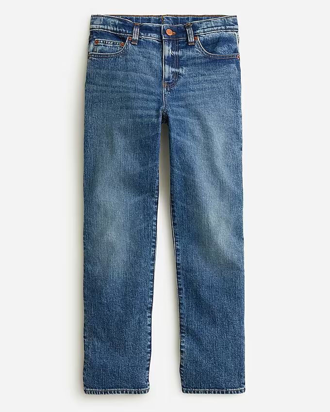 Boys' relaxed-fit stretch jean in sail wash | J.Crew US