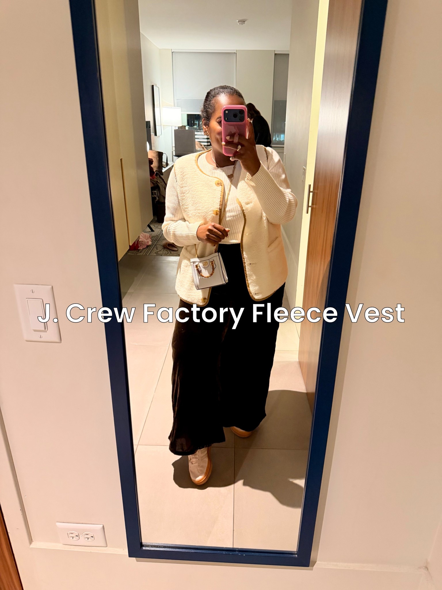 Warm and cozy vibes with this fleece vest from J. Crew Factory!

#LTKPlusSize #LTKGiftGuide #LTKMidsize